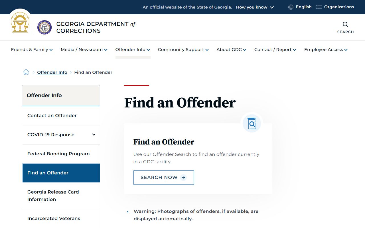 Madison County arrest records Georgia Department of Corrections offender search