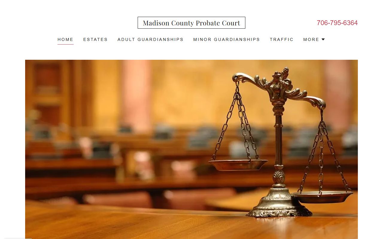 Madison County court records Probate Court homepage